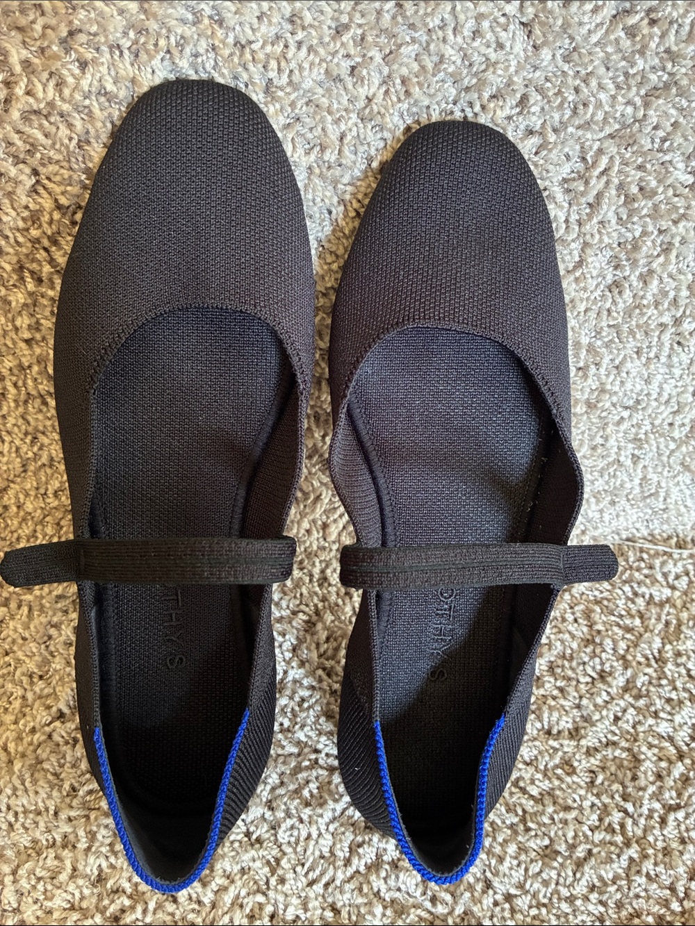 Rothy's Brand New- Black Mary Jane Knit Flats - Picture 11 of 12